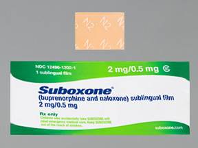Suboxone courtesy of Connecticut Dept of Consumer Protection